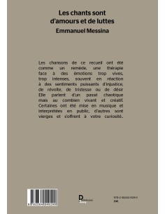 Les chants sont d’amours et de luttes de Emmanuel Messina 2
