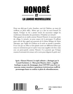 Honoré et la langue merveilleuse de JEAN COTTEY 2