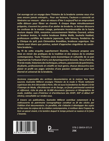 L'Atelier du brodeur -Talents & Savoir-faire - éditions du Canezou -