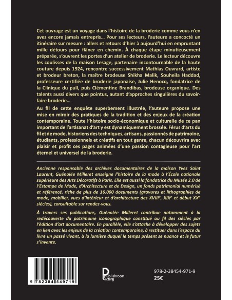 L'Atelier du brodeur -Talents & Savoir-faire - éditions du Canezou -