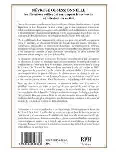 NÉVROSE OBSESSIONNELLE - Julien Faugeras 2