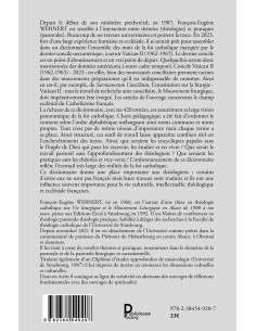 Voyage au pays du Catholicisme français - Un dictionnaire du Concile Vatican II (1962-65) à 2023 de WERNERT François-Eugène 2
