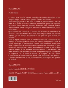 Les hommes au front Les femmes aux champs 1914-1918- Histoire d'un village gascon de Bernard MAGNE 2