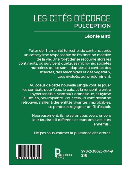 Les Cités d'Écorce - Pulception - de Léonie BIRD