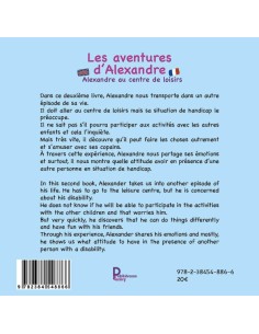 Les aventures d'Alexandre- "Alexandre au centre de loisirs  Alexandre in the Leisure center de Sandra TENGO 2