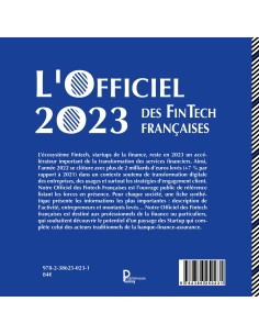L'Officiel 2023 des Fintech françaises - Édition augmentée de Investance Partners 2