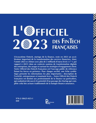 L'Officiel 2023 des Fintech françaises - Édition augmentée de Investance Partners