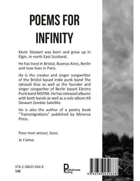 POEMS FOR INFINITY de K. R. STEWART