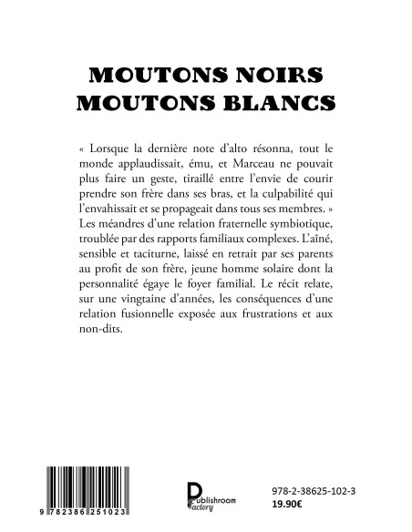 MOUTONS NOIRS MOUTONS BLANCS de LABBE Chloé