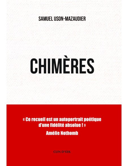CHIMÈRES de Samuel USON-MAZAUDIER