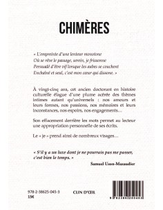 CHIMÈRES de Samuel USON-MAZAUDIER 2