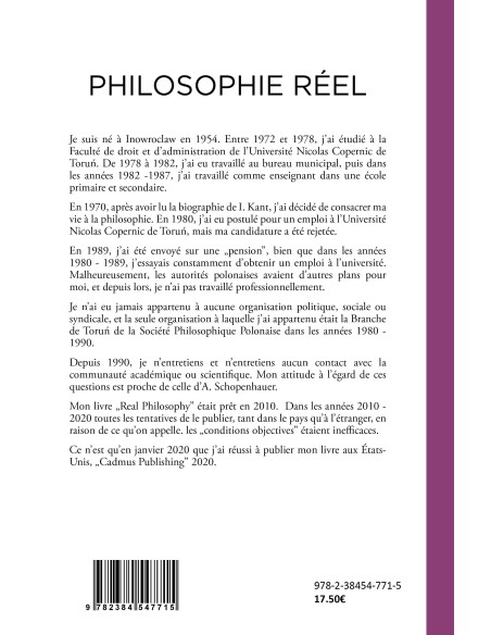 Philosophie réel de Bogdan Tadzik