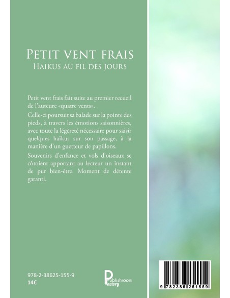 Petit vent frais. Haikus au fil des jours de Isa LAMANT