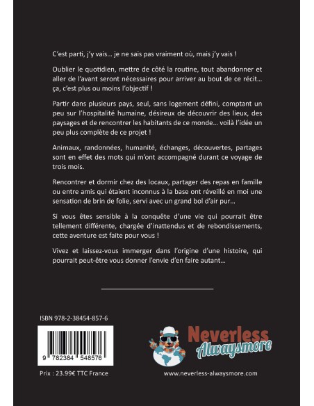 Un voyage en sac à dos, seul et sans expérience de Yoann Guillet