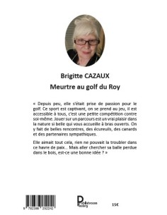 Meurtre au golf du Roy de Brigitte CAZAUX 2