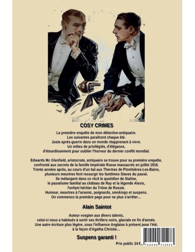 MEURTRES AUX THERMES OU LE SECRET DES TSARS. Le Détective Antiquaire Tome 1 de Alain Saintot