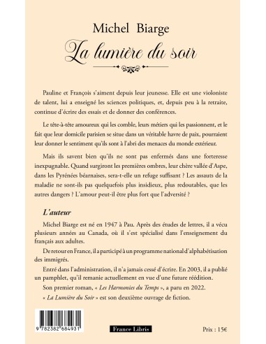 La lumière du soir de Michel Biarge