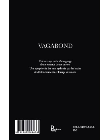 Vagabond. Livre photographique de Jean-Noël Virèeye