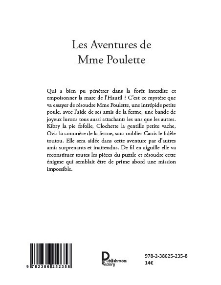 Les Aventures de Mme Poulette. Le mystère de la forêt interdite de Émile Fortes