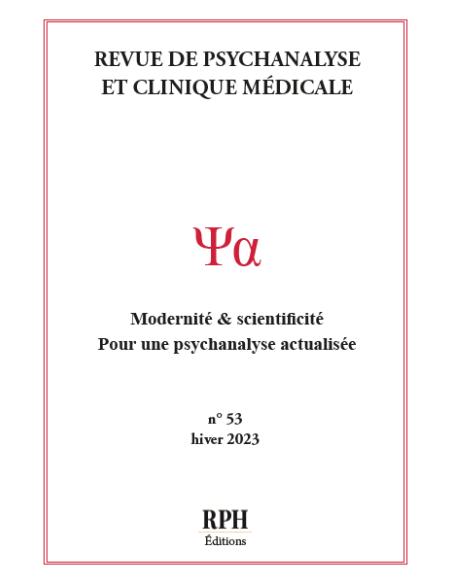 Revue de Psychanalyse et Clinique Médicale n° 53 RPH Éditions