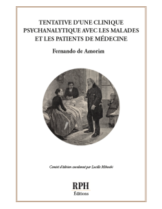 Tentative d'une clinique psychanalytique avec les malades et les patients de médecine  de  Fernando de Amorim