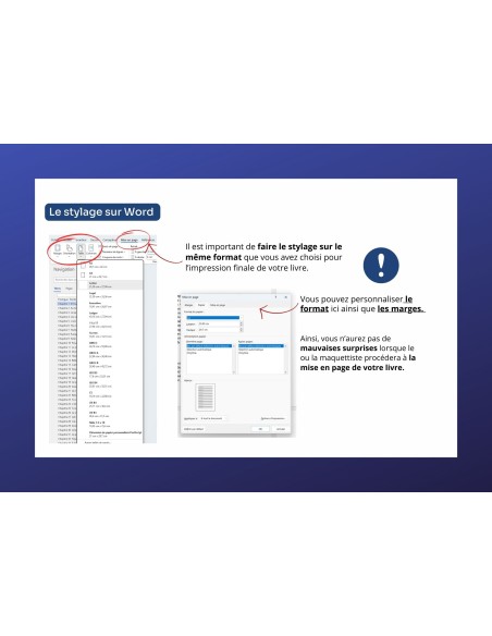 Mise en page de votre manuscrit grâce au stylage sur WORD
