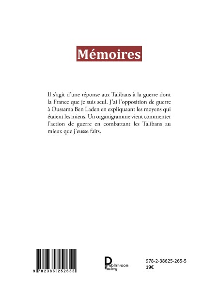 MÉMOIRES de José-Manuel Varela Penas