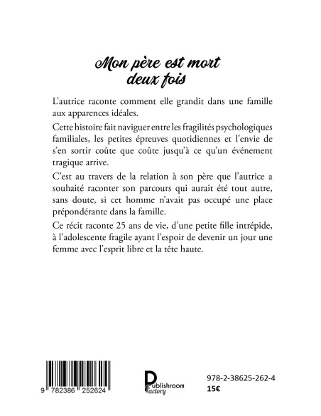 Mon père est mort deux fois de Eva DURIGAU