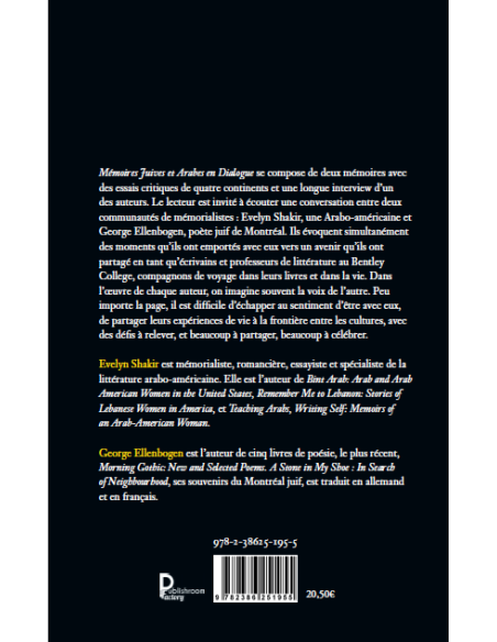 Les mémoires juive et arabe en dialogue de George Ellenbogen et Evelyn Shakir