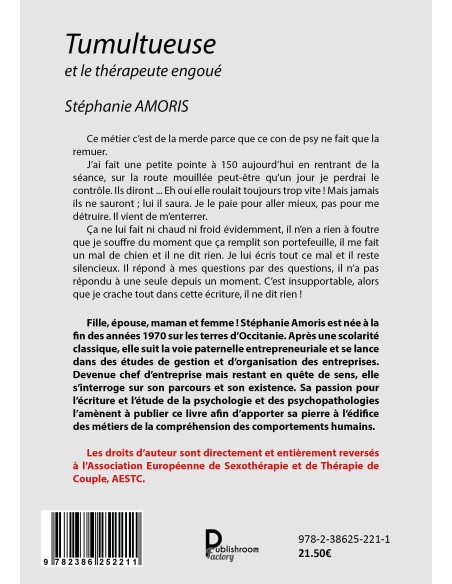 Tumultueuse et le thérapeute engoué de Stéphanie AMORIS
