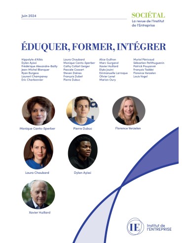Revue Sociétal : Éduquer, Former, Intégrer de Institut de l'Entreprise