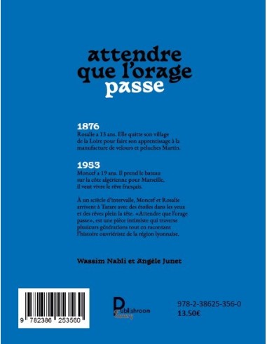 Attendre que l'orage passe de Wassim NABLI et Angèle JUNET