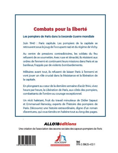 Combats pour la liberté de Didier Sapaut & Emmanuel Ranvoisy