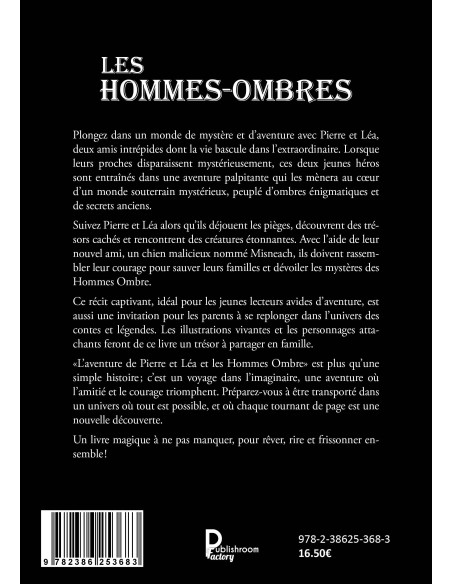 Les HOMMES-OMBRES - Les aventures de Pierre et Léa de Jean-François Chambon