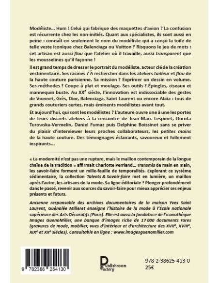 L'Atelier du modéliste - Talents & Savoir-faire - éditions du Canezou -
