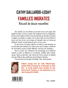 Familles ingrates - Nouvelles de Cathy GALLARDO-LEDAY 2