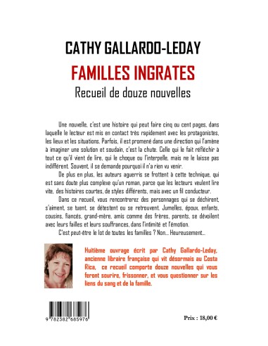 Familles ingrates - Nouvelles de Cathy GALLARDO-LEDAY