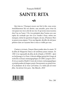 SAINTE RITA de François BARAT 2