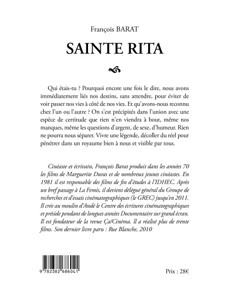 SAINTE RITA de François BARAT