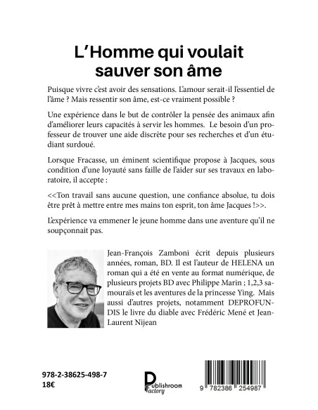 L'homme qui voulait sauver son âme de J-F ZAMBONI