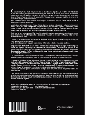 Frisson animal Tome 3 : L'AIR, L'EAU, LE Vè ELEMENT de Isabelle N