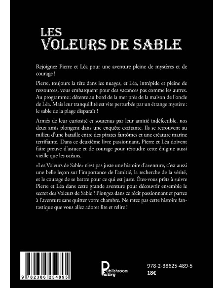 Les voleurs de sable Les aventures de Pierre et Léa de Jean-François Chambon