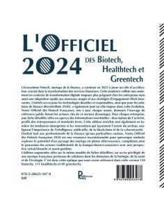 L'Officiel 2024 des FINTECH FRANÇAISES de Investance Partners 2