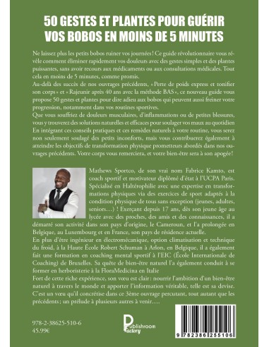 50 GESTES ET PLANTES pour guérir vos bobos en moins de 5 minutes de Mathews Sportco