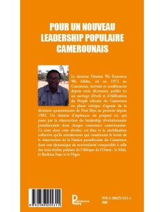 POUR UN NOUVEAU LEADERSHIP POPULAIRE CAMEROUNAIS de NYAMSI WA KAMERUN WA AFRIKA 2