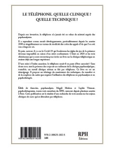 Le téléphone, quelle clinique ? Quelle technique ? de Édith de Amorim - Magali Meslem -Sophie Vitteaut 2