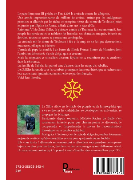 Faydits Ni pardon Ni soumission de Michèle Racine de Bailly