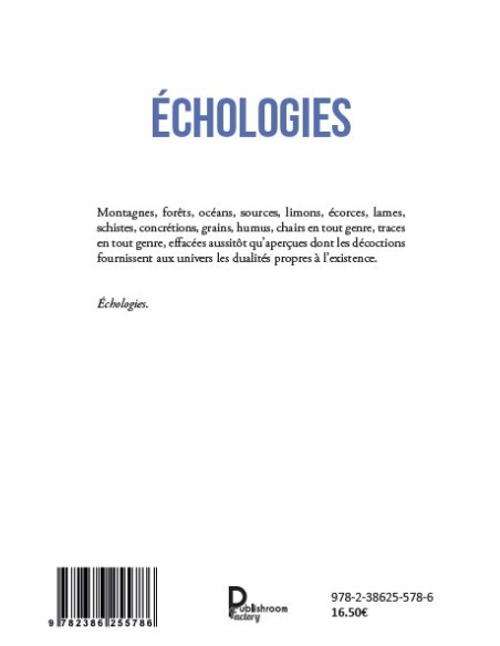 Échologies de Julien Kolhmann