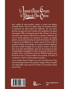 Le Journal d'Anton Gregory La Plume du Dieu Oiseau de  Laura Emeline Gonthier 2