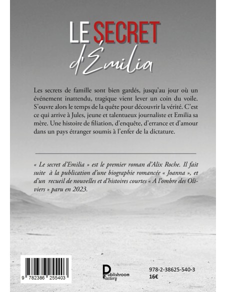 Le secret d'Emilia d'Alix Roche